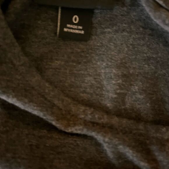 Torrid Dress L Gray Scoop Nck Cap Slve Fit & Flare Attached Belt Business Casual - Picture 4 of 7